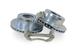 Ford F-250 Brake Rotors (2) - Rear - Baer Brakes - Big Claw HD - Zinc-Plated - `13-`22